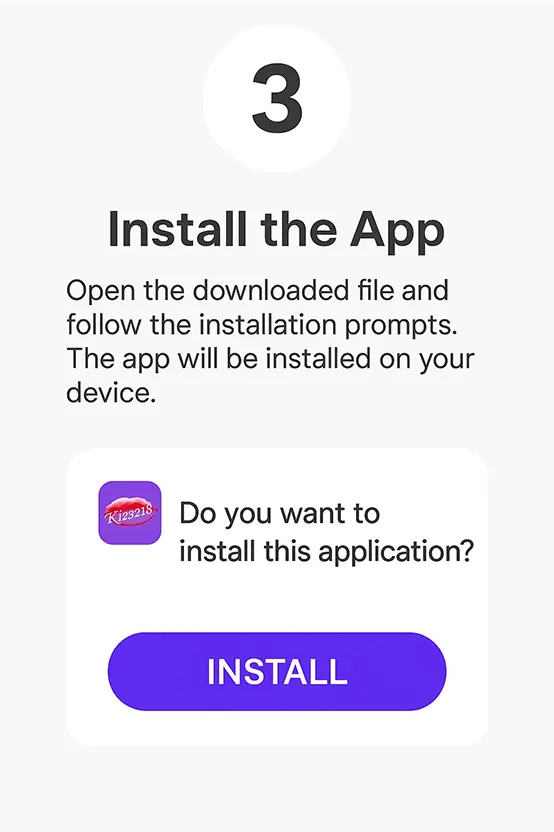 Install app